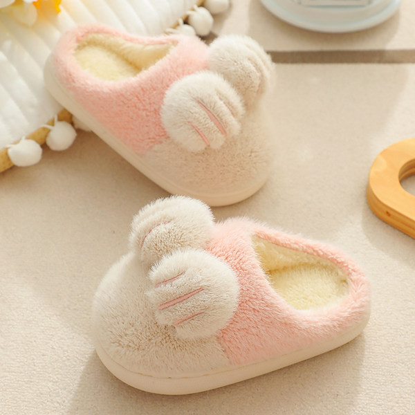 Kućne papuče za dječake s ravnim potplatom