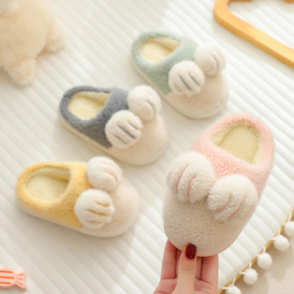 Kućne papuče za dječake s ravnim potplatom