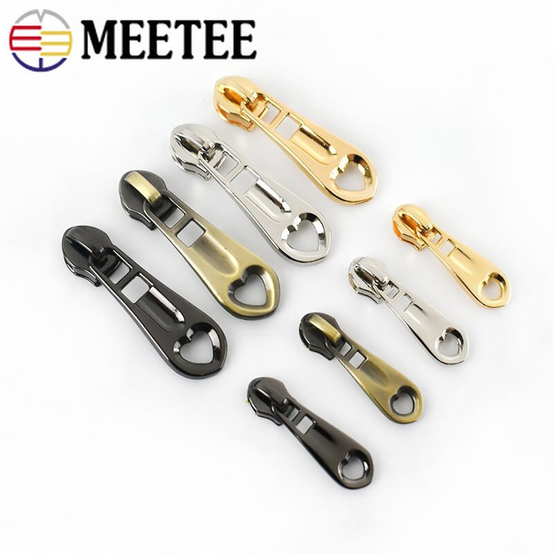 20 buc. Glisoare cu fermoar Meetee pentru 3 # 5 # Fermoare din nailon pentru jachetă cu fermoar Geanta pentru cap cu fermoar Seturi de reparare a fermoarelor pentru îmbrăcăminte Accesorii de cusut DIY