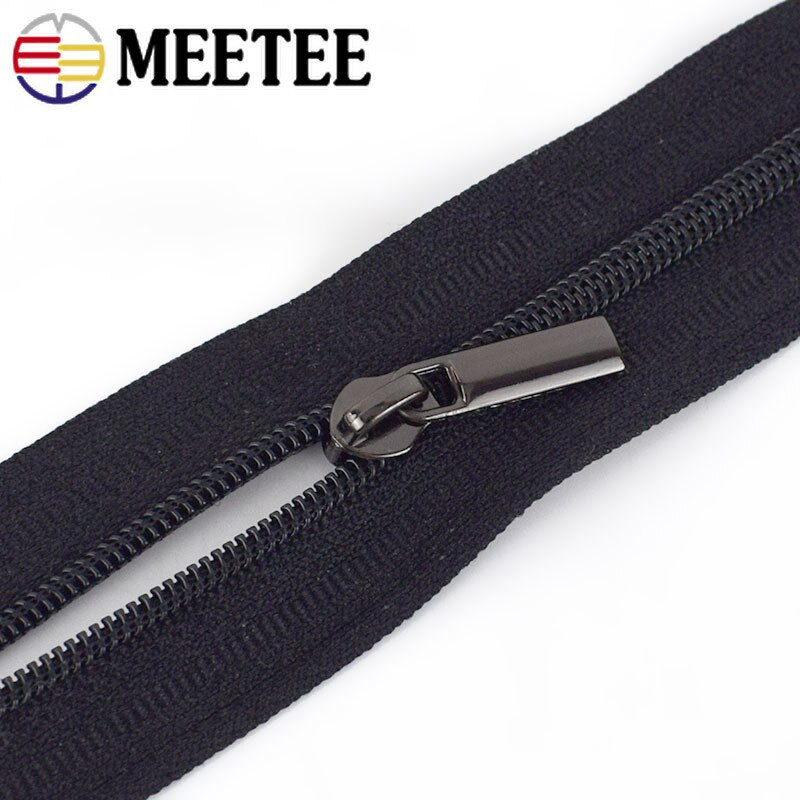20 buc. Glisoare cu fermoar Meetee pentru 3 # 5 # Fermoare din nailon pentru jachetă cu fermoar Geanta pentru cap cu fermoar Seturi de reparare a fermoarelor pentru îmbrăcăminte Accesorii de cusut DIY