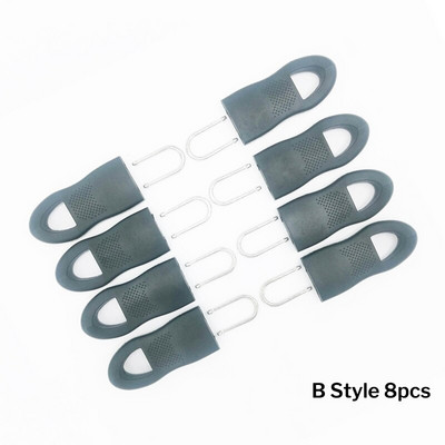 16 tk 8 tk. Asendustõmblukk tõmblukk riiete jaoks Tõmblukufiksaator reisikoti jaoks kohvri seljakoti tõmbluku kinnitus telgi jaoks