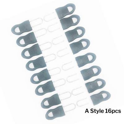 16 tk 8 tk. Asendustõmblukk tõmblukk riiete jaoks Tõmblukufiksaator reisikoti jaoks kohvri seljakoti tõmbluku kinnitus telgi jaoks