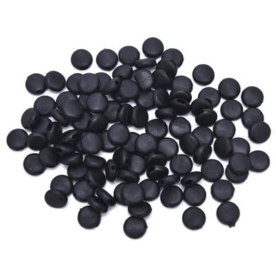 100 ks 15 mm ploché nastavovacie korálky s prackou, silikagélové dno na masku, elastická šnúrka, zarážka, lano, zámok, DIY popruh, konce šnúrky