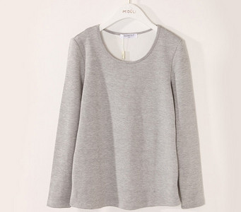 Blúzka s dlhým rukávom pre tehotné ženy