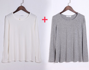 Blúzka s dlhým rukávom pre tehotné ženy