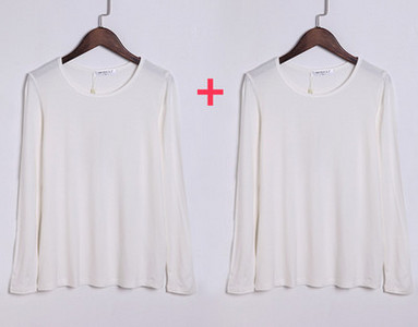 Blúzka s dlhým rukávom pre tehotné ženy