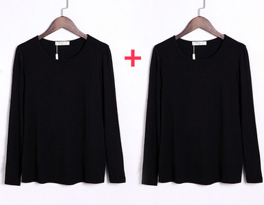 Blúzka s dlhým rukávom pre tehotné ženy