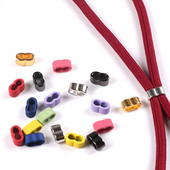 30/50 buc. Opritor pentru pandantiv din aliaj de zinc cu husă cu cataramă reglabilă, pentru geantă, pantaloni anti-alunecare, cu șnur casual în talie.