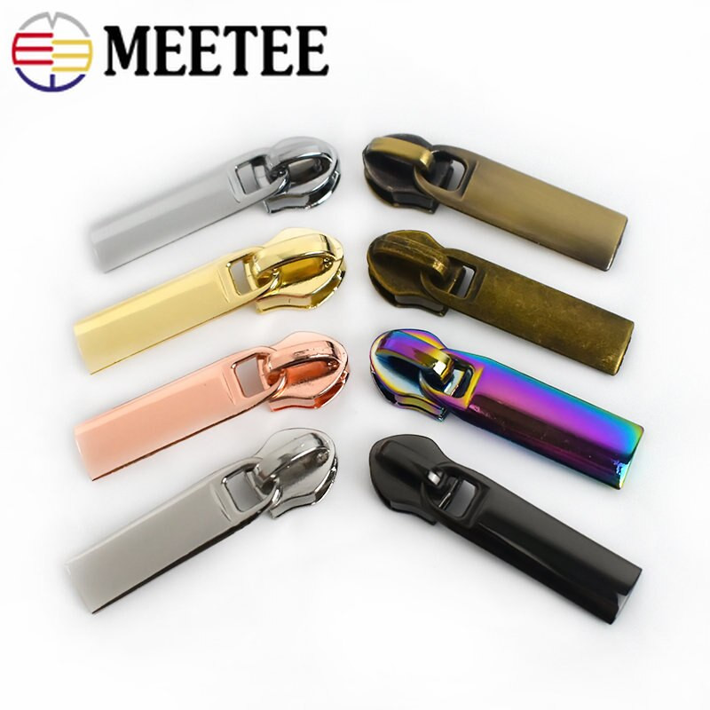 20 buc. Glisoare cu fermoar Meetee pentru 3 # 5 # Fermoare din nailon Fermoare pentru jachetă de buzunar Fermoare pentru cap Seturi de reparare a fermoarului Accesorii de cusut DIY