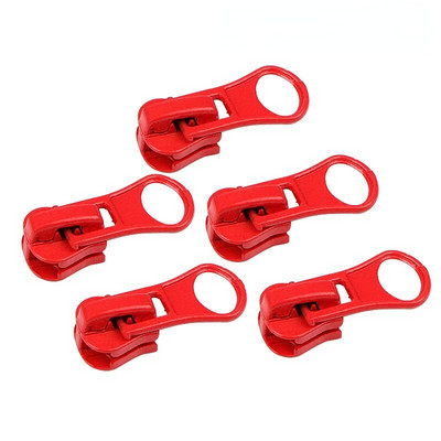 5PCS 5# Instant Zipper Universal Instant Fix Zipper Repair Kit for Replacement Resin Zip Pull Slider Teeth Rescue Направи си сам шиене