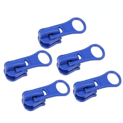 5PCS 5# Instant Zipper Universal Instant Fix Zipper Repair Kit for Replacement Resin Zip Pull Slider Teeth Rescue Направи си сам шиене