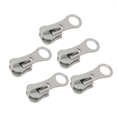 5PCS 5# Instant Zipper Universal Instant Fix Zipper Repair Kit for Replacement Resin Zip Pull Slider Teeth Rescue Направи си сам шиене