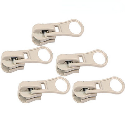 5PCS 5# Instant Zipper Universal Instant Fix Zipper Repair Kit for Replacement Resin Zip Pull Slider Teeth Rescue Направи си сам шиене