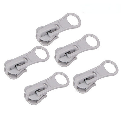 5PCS 5# Instant Zipper Universal Instant Fix Zipper Repair Kit for Replacement Resin Zip Pull Slider Teeth Rescue Направи си сам шиене