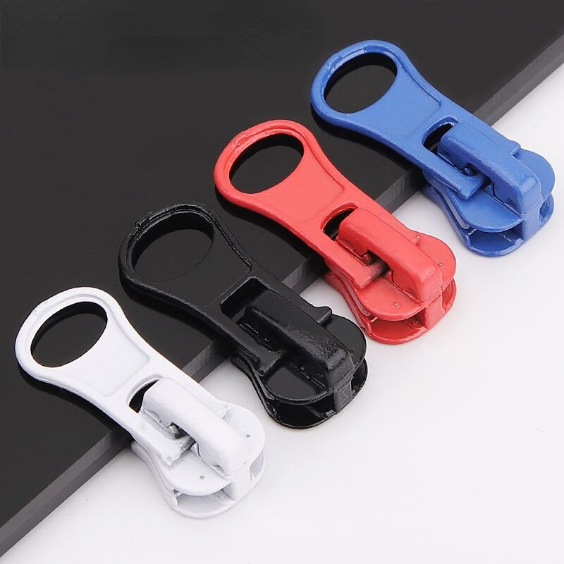 5PCS 5# Instant Zipper Universal Instant Fix Zipper Repair Kit for Replacement Resin Zip Pull Slider Teeth Rescue Направи си сам шиене