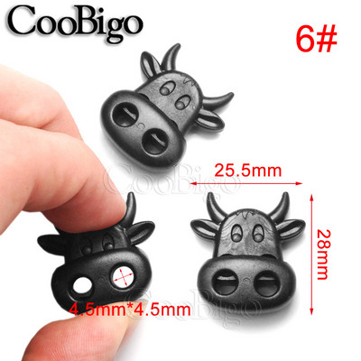 Plastični čep za zaključavanje kabela Opruga Preklopna stezaljka Uže Spojnica Kopča DIY Torba s uzicom Sportska odjeća Šešir Dodatak za vezice Crna 50 kom