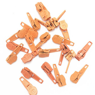 50 tk värvimismetallist tõmblukuga liugur nailontõmbluku jaoks 3#, mitmevärviline 3# nailonist tõmbluku tõmmits, isetegemise õmbluskomplektid