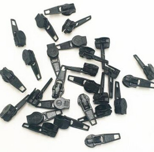 50 ks kovových zipsov na nylonový zips 3#, viacfarebný nylonový zips 3#, súpravy na šitie pre domácich majstrov, súpravy na zipsy