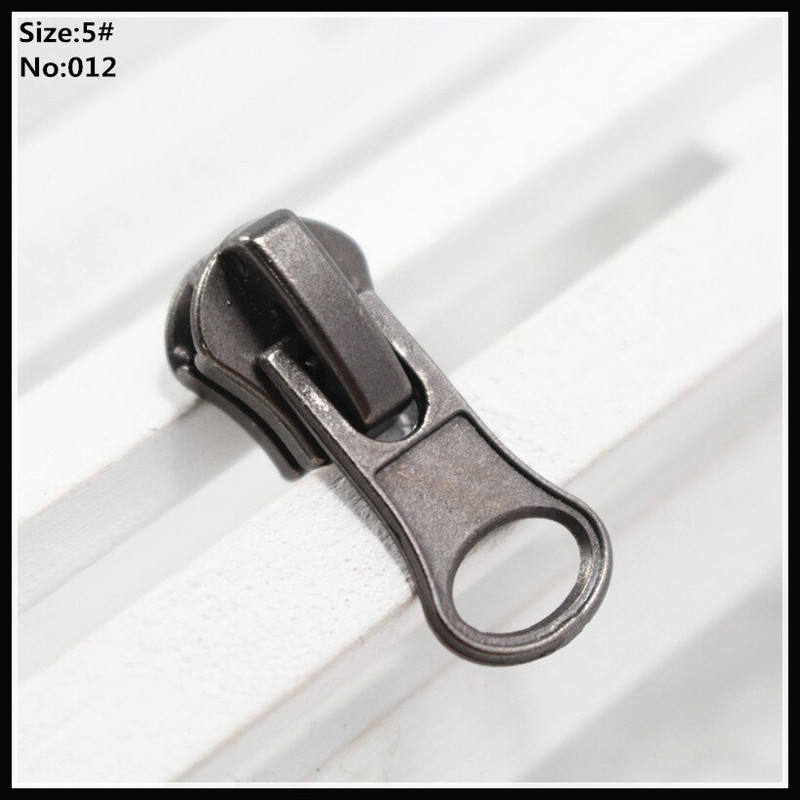 5 kom 5# kompleti za popravak miješanih patentnih zatvarača Povlačenje patentnog zatvarača Metalni klizač patentnog zatvarača, glava patentnog zatvarača, odjeća, dodaci za torbe i kovčege, odjeća, 12