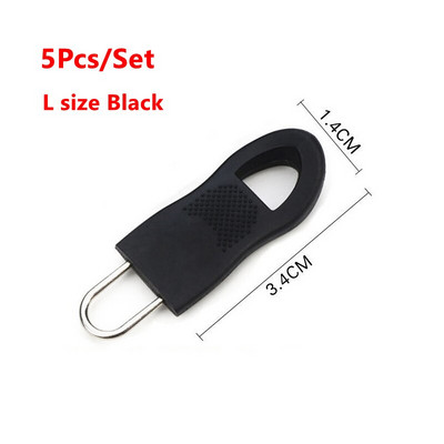 5 ks odnímateľných zipsov, náhradných dielov na opravu zipsov, cestovných tašiek, kufrov, batohov, zipsov, stanov, oblečenia