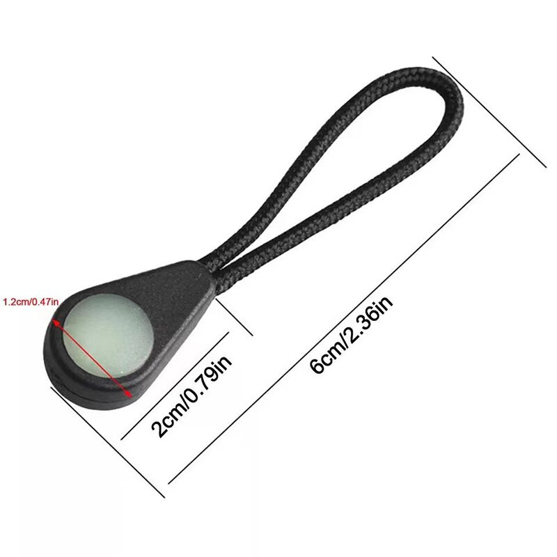 5/10 tk helendavad tõmbluku tõmmitsad otsatross, hõlpsasti leitav tõmbluku tõmblukk, asendusotsad luku lukud kotid klambriga pandla kinnitus