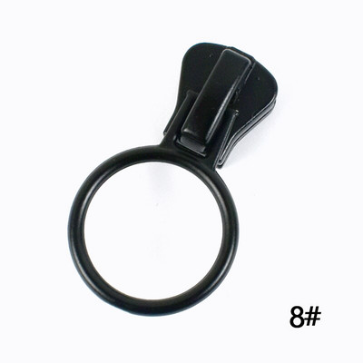 Meetee 10gab 3# 5# 8# 10# 15# Rāvējslēdzēju slīdņi sveķu rāvējslēdzējiem Apģērbi Jaka Rāvējslēdzēji Galvas remonta komplekts DIY šūšanas rāvējslēdzēja slīdnis