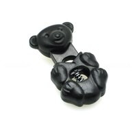 10 tk/pakk karu stiilis nöörilukud, lülituskork Kingade jaoks Paracord spordirõivaste rõivaste seljakoti tarvikud