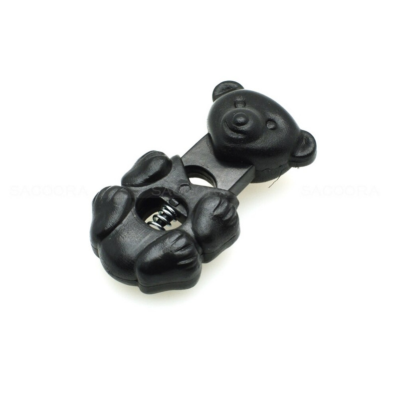 10 tk/pakk karu stiilis nöörilukud, lülituskork Kingade jaoks Paracord spordirõivaste rõivaste seljakoti tarvikud