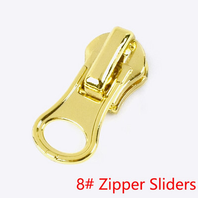 Meetee 10 tk 3# 5# 8# retro pronksist tõmblukuga liugur metallist tõmblukkudele kott jakk tõmbluku pea DIY riided liugur tõmblukk parandusliitmik