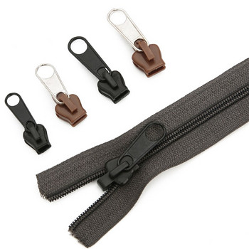 6 ΤΕΜ/Σετ Φερμουάρ Instant Zipper Universal Instant Fix Zipper Repair Kit Αντικατάσταση φερμουάρ συρόμενου φερμουάρ Teeth Rescue φερμουάρ για ράψιμο ρούχων