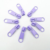 Nailon cu fermoar tractor canapea saltea cort bagaje alb-negru panou lung fara blocare slider 5# 50 buc