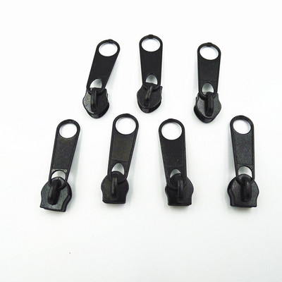 Nailon cu fermoar tractor canapea saltea cort bagaje alb-negru panou lung fara blocare slider 5# 50 buc