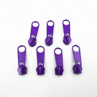 Nailon cu fermoar tractor canapea saltea cort bagaje alb-negru panou lung fara blocare slider 5# 50 buc