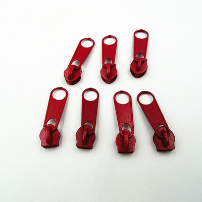 Nailon cu fermoar tractor canapea saltea cort bagaje alb-negru panou lung fara blocare slider 5# 50 buc