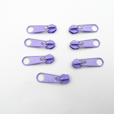 Nailon cu fermoar tractor canapea saltea cort bagaje alb-negru panou lung fara blocare slider 5# 50 buc