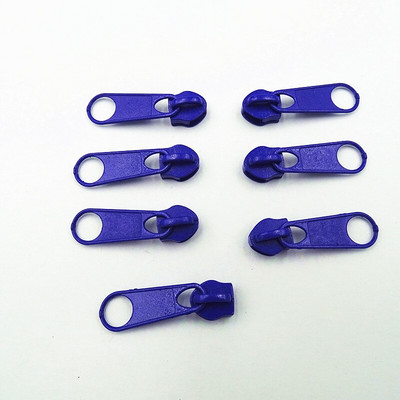 Nailon cu fermoar tractor canapea saltea cort bagaje alb-negru panou lung fara blocare slider 5# 50 buc