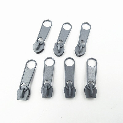 Nailon cu fermoar tractor canapea saltea cort bagaje alb-negru panou lung fara blocare slider 5# 50 buc