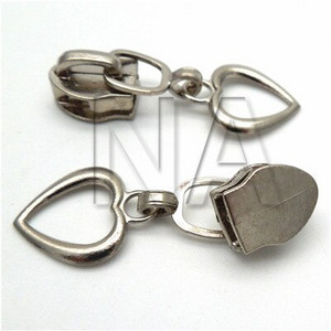 10tk 5# südamekujulised tõmblukuga liugurid tõmblukkude paranduskomplektid rõivakottide õmblemine kaunistus DIY rätsepad õmblustarvikud