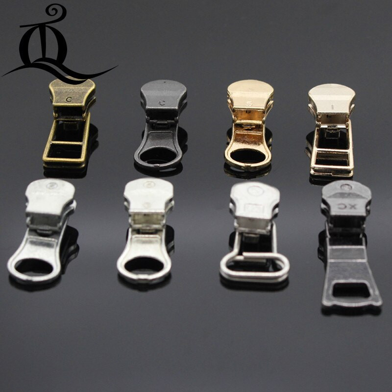 5 tk 5# mix tõmbluku paranduskomplektid tõmbluku tõmmits Metallist tõmbluku liugur, tõmbluku pea, Rõivas, koti- ja kohvritarvikud, riided, t24