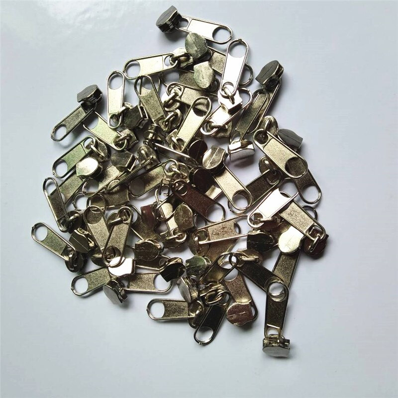 50/100 buc 3# Glisor cu fermoar bobină din nailon