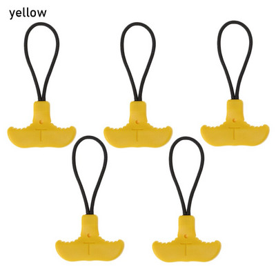 5 ks farebných zipov v tvare T, odolných, náhradných, praktických, zipsových, upevňovacích prvkov na batoh, taktických tašiek, oblečenia, stanu