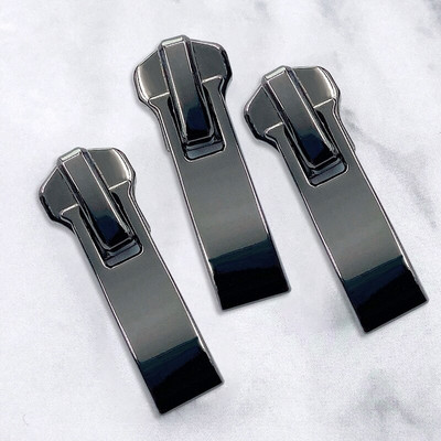 3 ks luxusných kovových zipsov na nylonové zipsy, kovové zipsy, univerzálne veľkosti, náhrada pre batožinu, sieť proti komárom, oblečenie, oprava