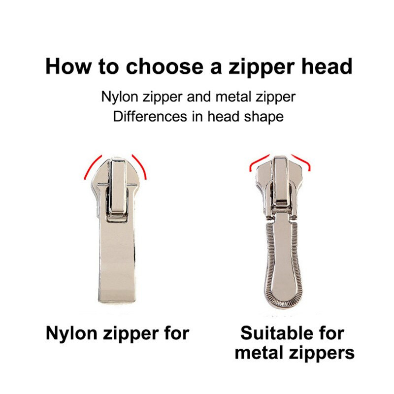 3 ks luxusných kovových zipsov na nylonové zipsy, kovové zipsy, univerzálne veľkosti, náhrada pre batožinu, sieť proti komárom, oblečenie, oprava