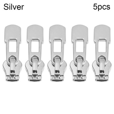 Κιτ επισκευής αποσπώμενων φερμουάρ 5 τμχ Μεταλλικά φερμουάρ Puller Quilting τσάντες ρούχων Χειροποίητα κιτ επισκευής DIY Handmade Crafts Supplies