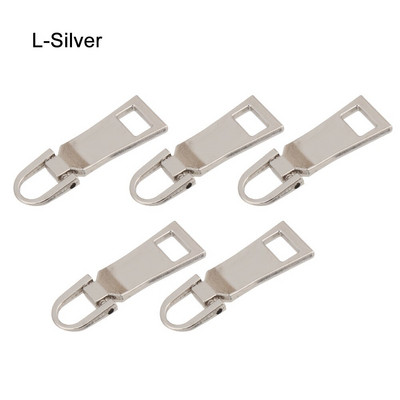 Κιτ επισκευής αποσπώμενων φερμουάρ 5 τμχ Μεταλλικά φερμουάρ Puller Quilting τσάντες ρούχων Χειροποίητα κιτ επισκευής DIY Handmade Crafts Supplies