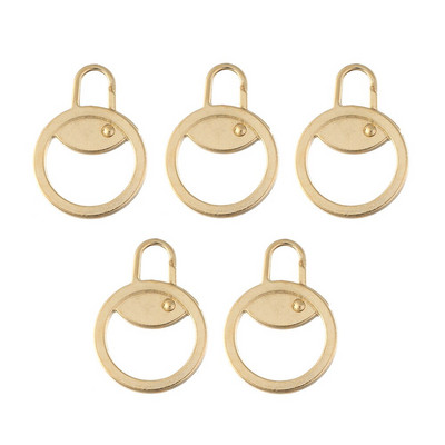 Κιτ επισκευής αποσπώμενων φερμουάρ 5 τμχ Μεταλλικά φερμουάρ Puller Quilting τσάντες ρούχων Χειροποίητα κιτ επισκευής DIY Handmade Crafts Supplies