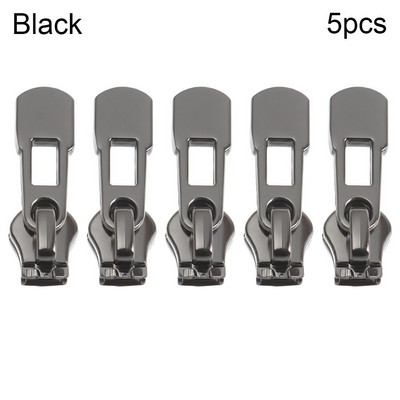 Κιτ επισκευής αποσπώμενων φερμουάρ 5 τμχ Μεταλλικά φερμουάρ Puller Quilting τσάντες ρούχων Χειροποίητα κιτ επισκευής DIY Handmade Crafts Supplies