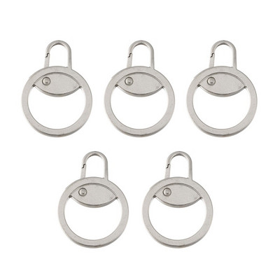 Κιτ επισκευής αποσπώμενων φερμουάρ 5 τμχ Μεταλλικά φερμουάρ Puller Quilting τσάντες ρούχων Χειροποίητα κιτ επισκευής DIY Handmade Crafts Supplies