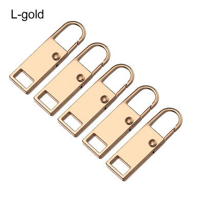 Κιτ επισκευής αποσπώμενων φερμουάρ 5 τμχ Μεταλλικά φερμουάρ Puller Quilting τσάντες ρούχων Χειροποίητα κιτ επισκευής DIY Handmade Crafts Supplies