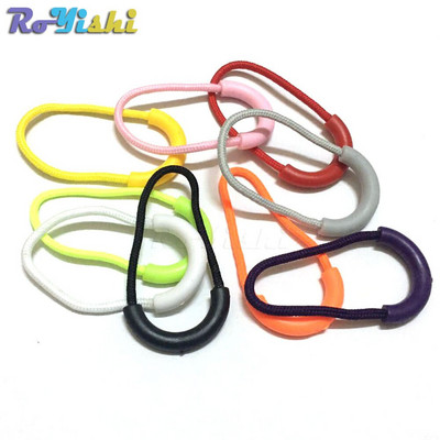 10 бр./опаковка Смесен цвят U-образен шнур, цип, ремък за издърпване, лариат за аксесоари за облекло